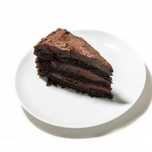 Vegan Belgian Chocolate Fudge Cake